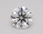 0.71 Carat Round Cut Lab-Created Diamond For Sale