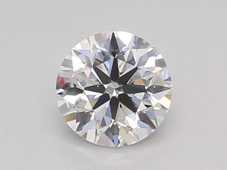 0.71 Carat Round Cut Lab-Created Diamond For Sale