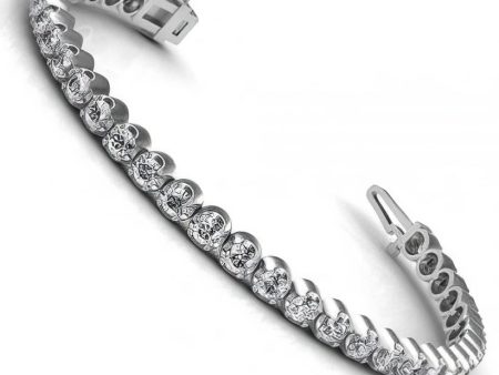 1.00-3.50 CT Round Cut Diamonds - Tennis Bracelet Discount