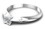 diamond solitaire ring Fashion