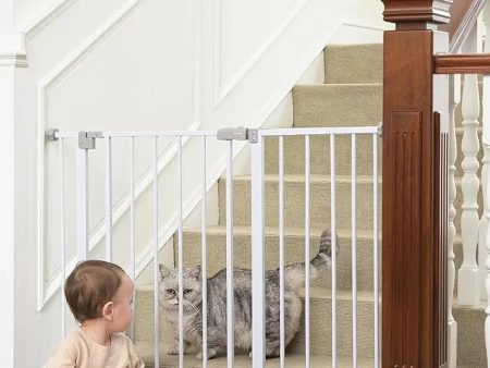 Baby Gate for Stairs 28.9-42.1  Wide, 30  Tall For Discount