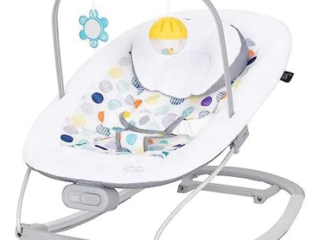 My First Rocker 2 Bouncer - Orbits White on Sale