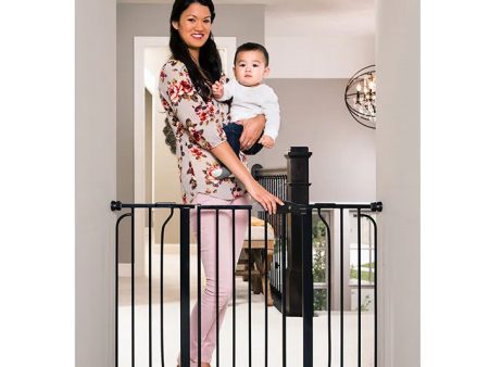 Extra Wide Metal Gate Black Online