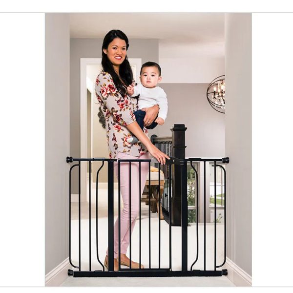 Extra Wide Metal Gate Black Online