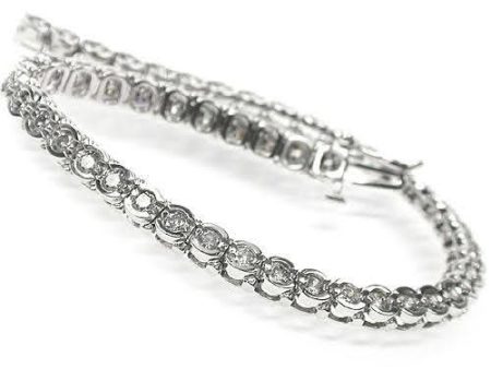 2.00-3.00 CT Round Cut Diamonds - Tennis Bracelet Online Sale