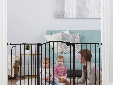 Super Wide Safety Gate - Black Discount