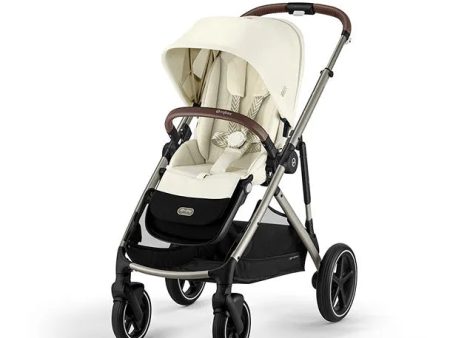 (Floor Model) Gazelle S 2 Stroller - Taupe Frame with Seashell Beige Seat Hot on Sale