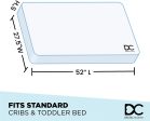 Twinkle Galaxy Dual Sided Premium Recycled Fiber Core Crib and Toddler Mattress For Cheap