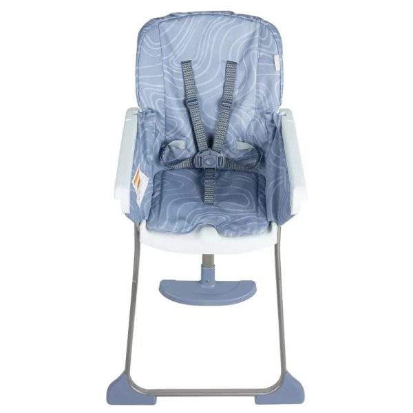 Simple Fold Adjustable High Chair - Organic Waves Cheap