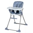 Simple Fold Adjustable High Chair - Organic Waves Cheap