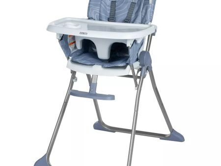 Simple Fold Adjustable High Chair - Organic Waves Cheap