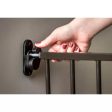 Extra Tall Top of Stair Safety Gate - Black Online now