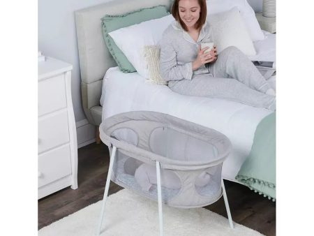 Bedside Bassinet - Gray For Discount