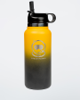 Black and Gold Waterbottle Fashion