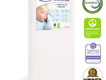 Premium Foam Anti-Microbial Crib & Toddler Bed Mattress Supply