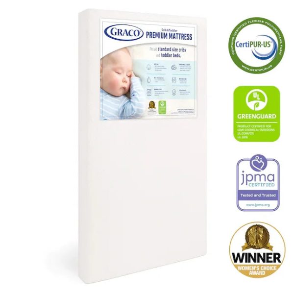 Premium Foam Anti-Microbial Crib & Toddler Bed Mattress Supply