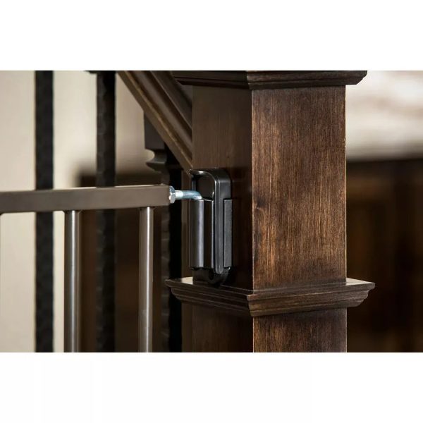 Extra Tall Top of Stair Safety Gate - Black Online now