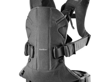 Baby Carrier One, Cotton Mix - Denim Grey Dark Grey on Sale