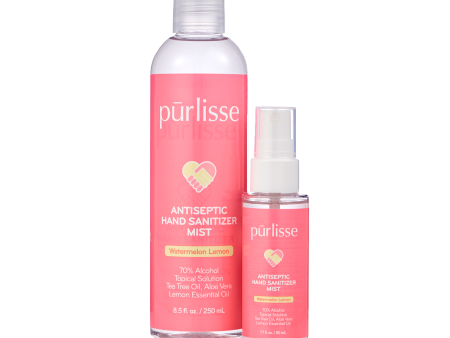 Scented Antiseptic Hand Sanitizer Mist & Refill Duo Fashion