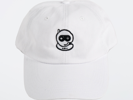 White Logo Dad Hat Online