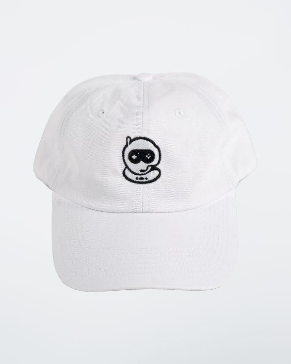 White Logo Dad Hat Online