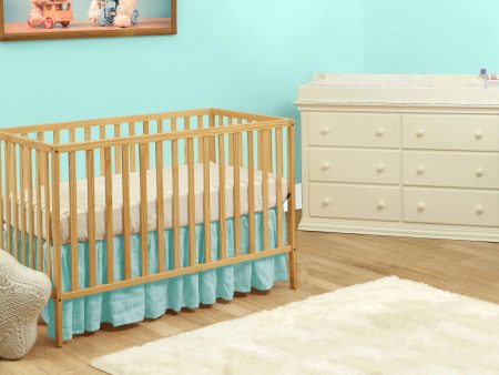 Suite Bebe Palmer 3-in-1 Convertible Island Crib - Natural Online Sale