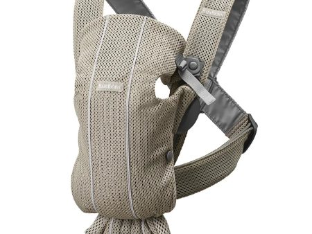 Baby Carrier Mini, Greige, 3D Mesh Online now