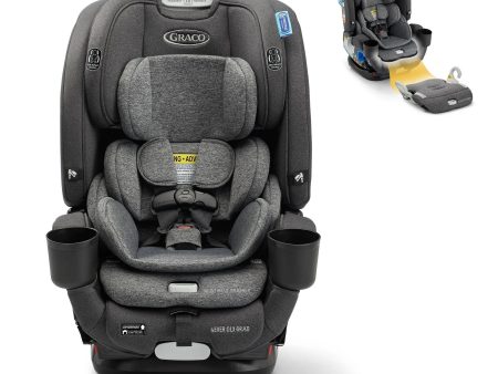 4Ever DLX Grad 5-in-1 Slim Car Seat - Harrison (Floor Model) on Sale