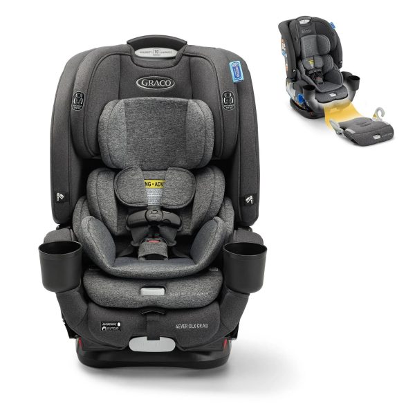 4Ever DLX Grad 5-in-1 Slim Car Seat - Harrison (Floor Model) on Sale