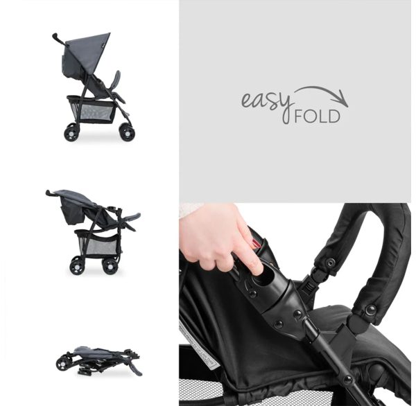 Hauck Sport T13 Lightweight Compact Foldable Baby Stroller Online Sale