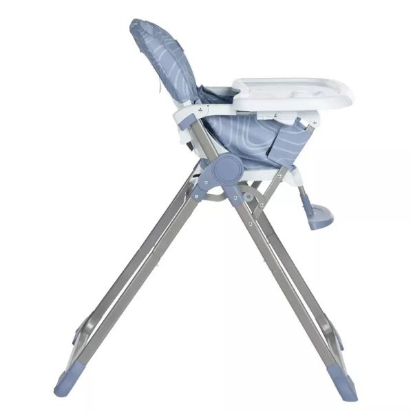 Simple Fold Adjustable High Chair - Organic Waves Cheap