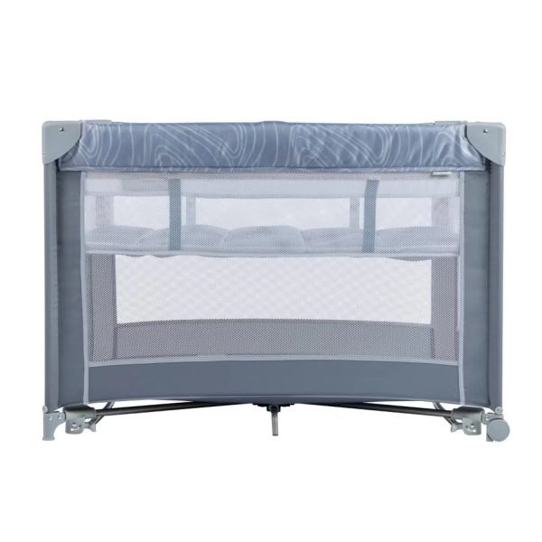 Rocking Bassinet with Play Yard DLX - Organic Waves on Sale