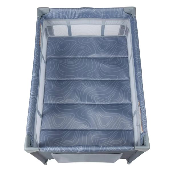 Rocking Bassinet with Play Yard DLX - Organic Waves on Sale