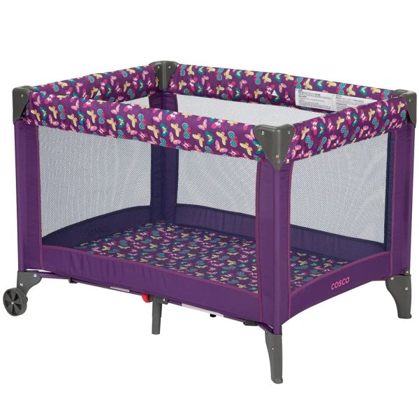 Funsport Portable Compact Baby Play Yard - Butterfly Twirl Hot on Sale